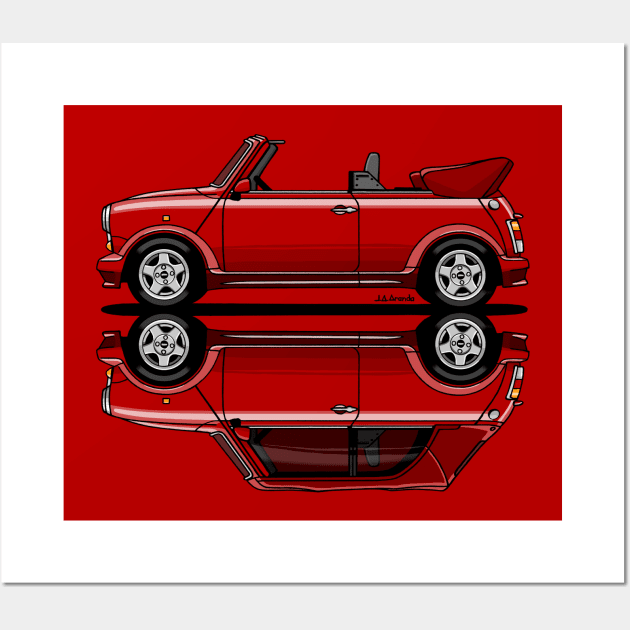 The coolest cabriolet ever! Wall Art by jaagdesign
